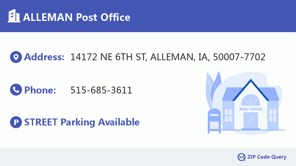 Post Office:ALLEMAN