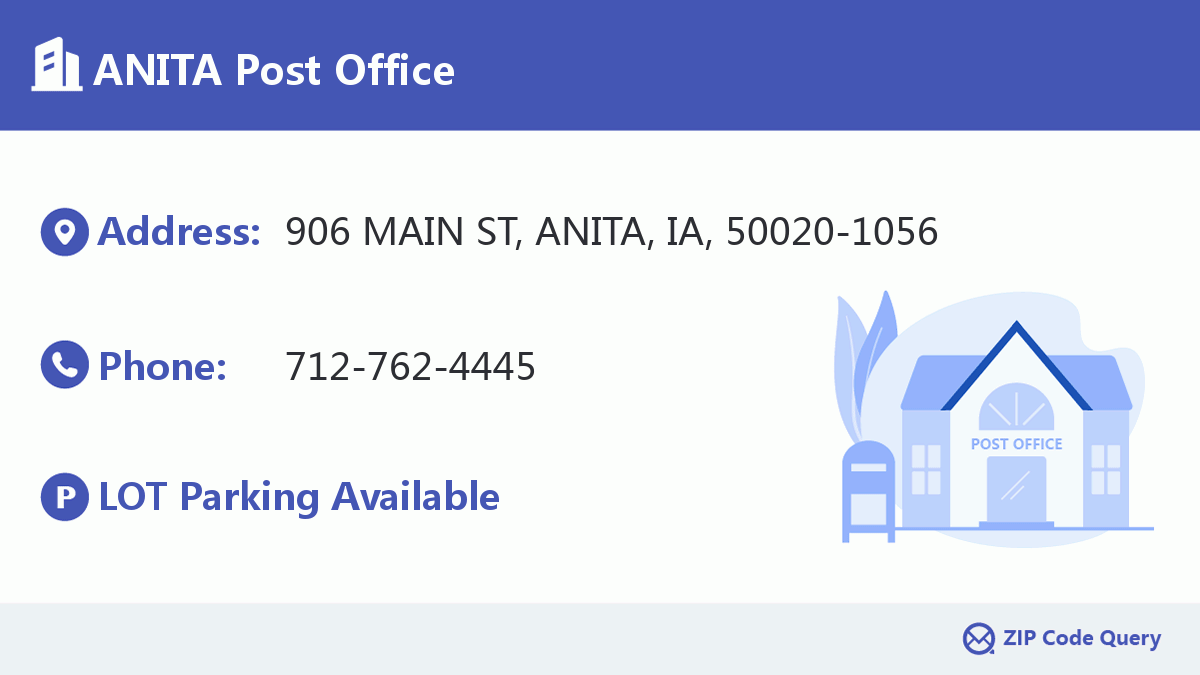 Post Office:ANITA