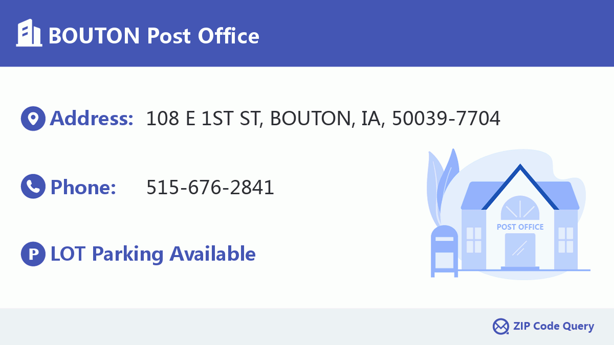 Post Office:BOUTON