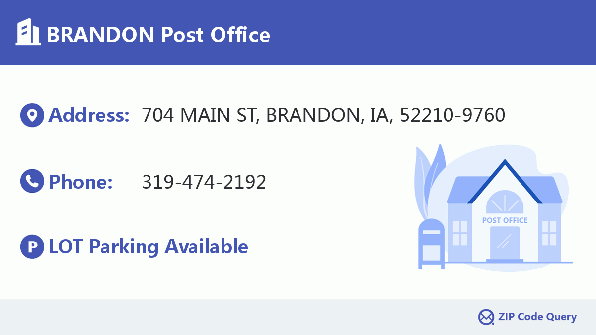 Post Office:BRANDON