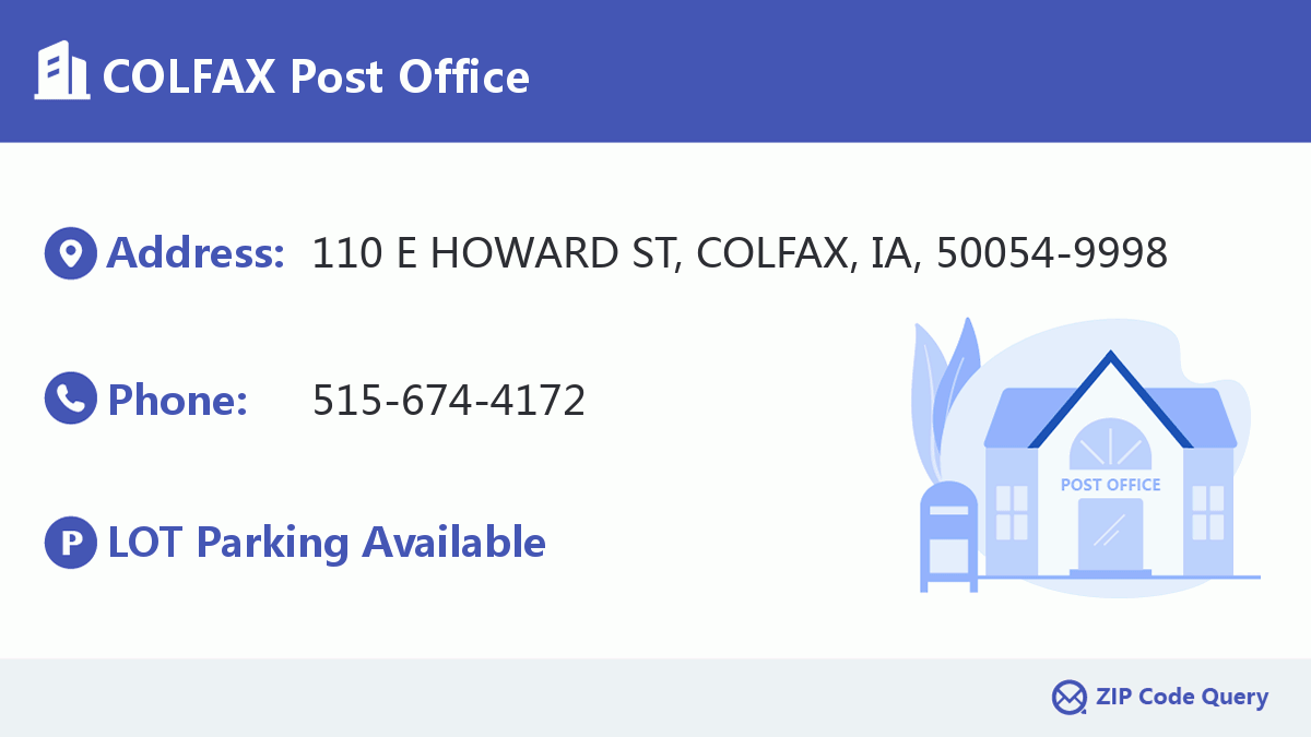 Post Office:COLFAX
