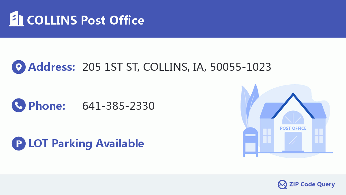 Post Office:COLLINS