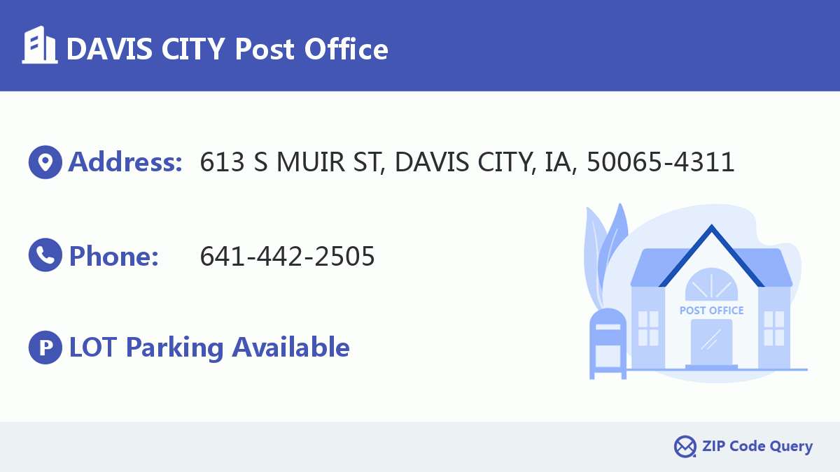 Post Office:DAVIS CITY