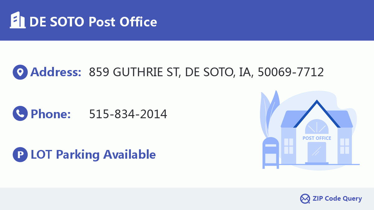 Post Office:DE SOTO