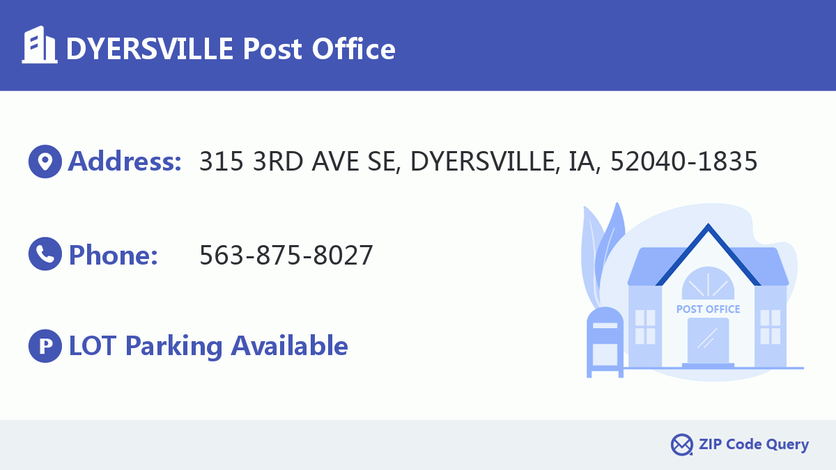 Post Office:DYERSVILLE