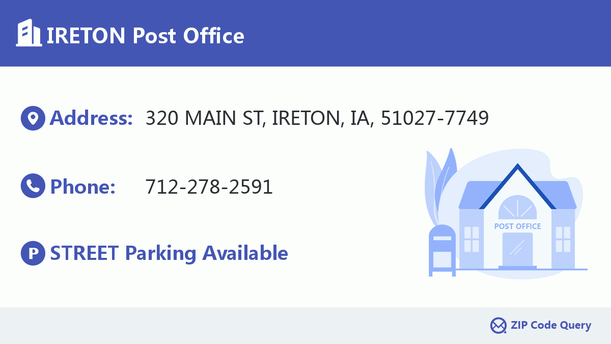 Post Office:IRETON
