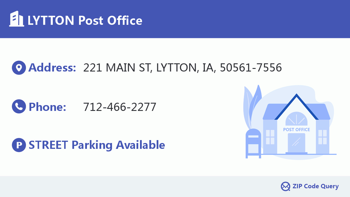 Post Office:LYTTON