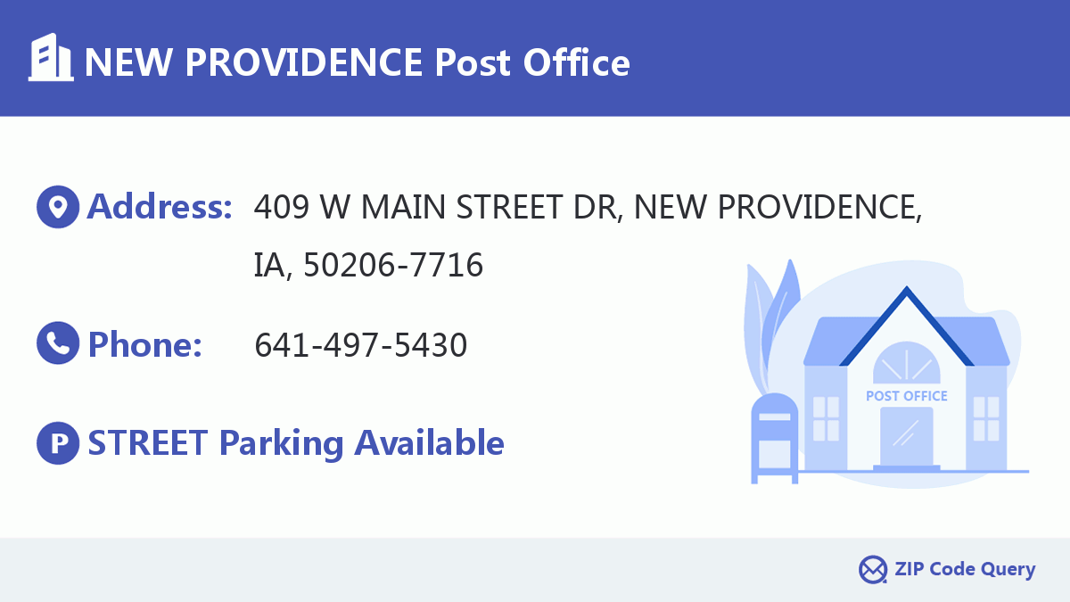 Post Office:NEW PROVIDENCE