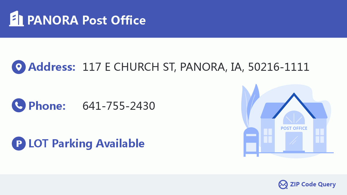 Post Office:PANORA