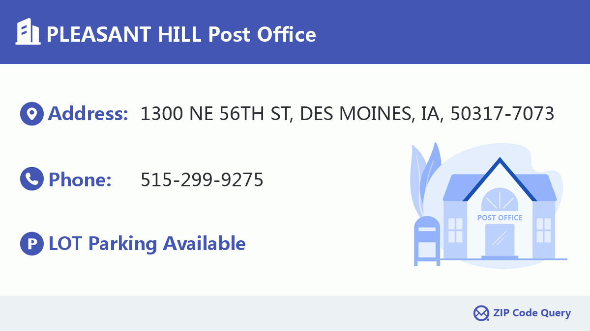 Post Office:PLEASANT HILL