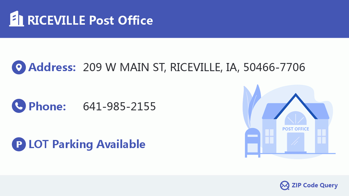 Post Office:RICEVILLE