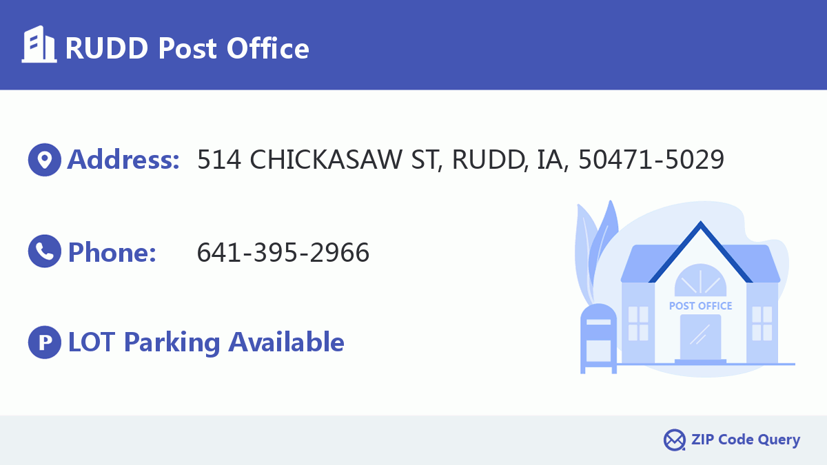 Post Office:RUDD