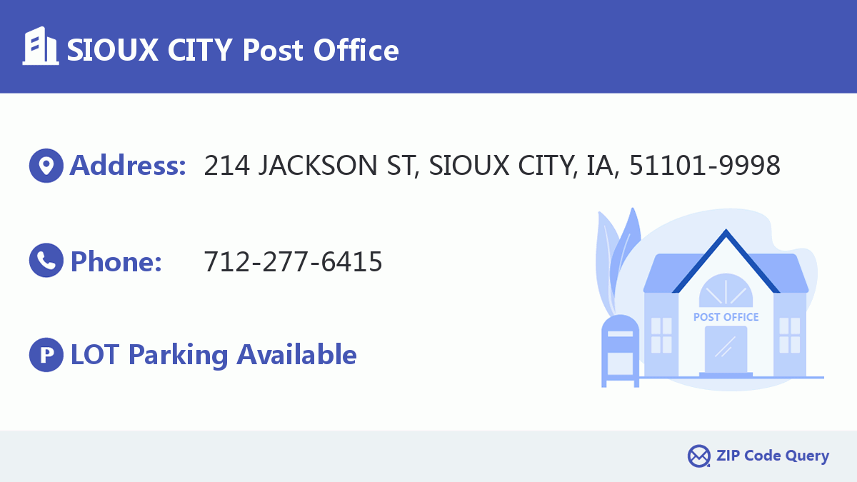 Post Office:SIOUX CITY