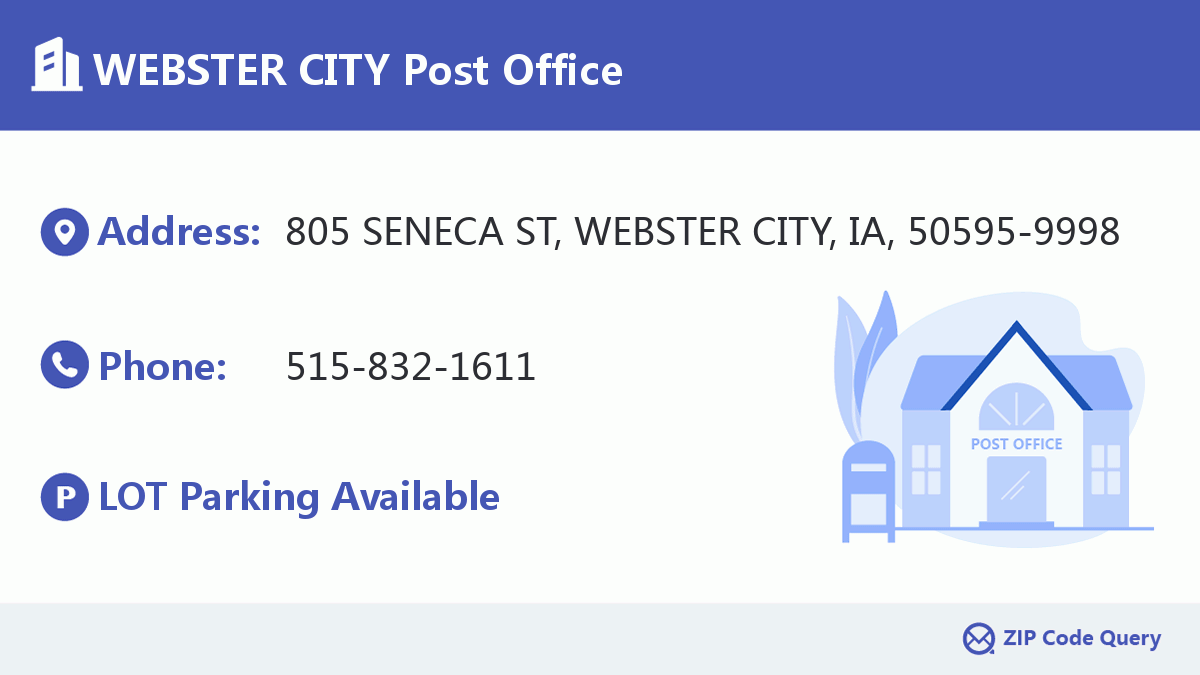 Post Office:WEBSTER CITY