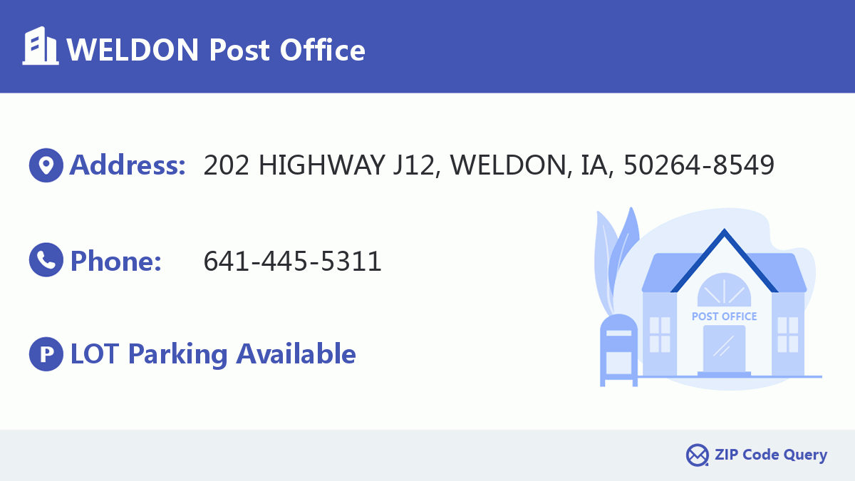 Post Office:WELDON