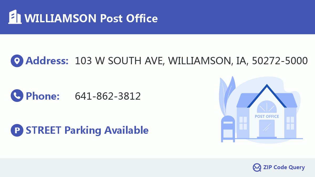 Post Office:WILLIAMSON