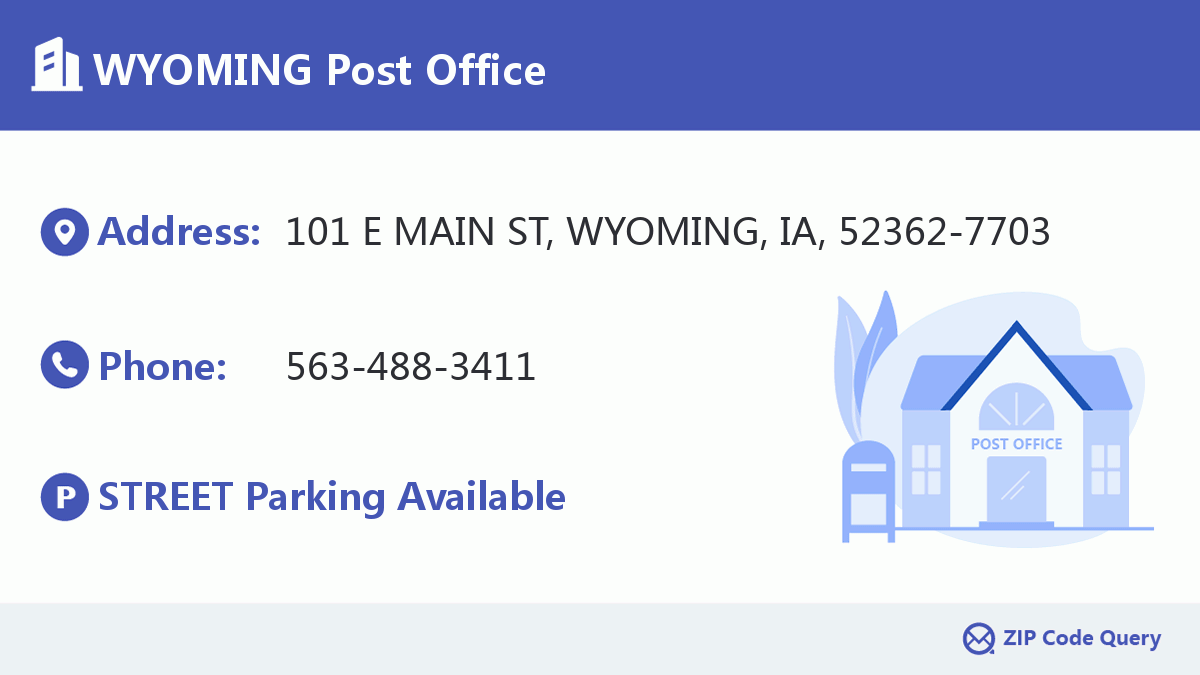 Post Office:WYOMING